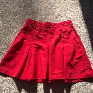 Vintage Kaelin Red Women's Tennis Skirt